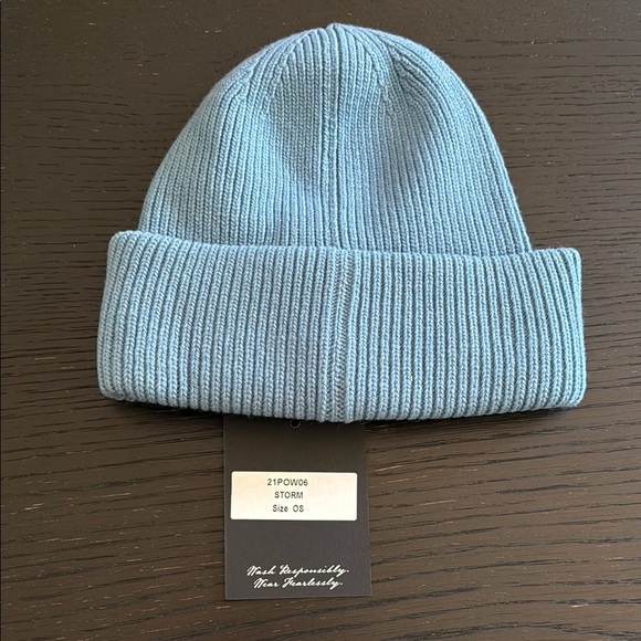 CORDOVA Men's Blue Knit Beanie - Picture 3 of 4